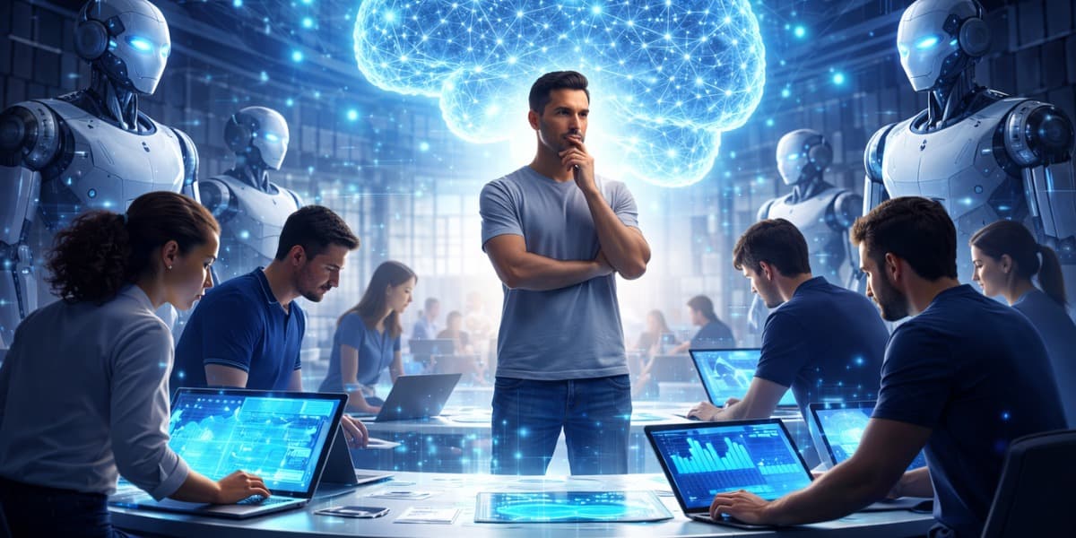 A era da abundância cognitiva: por que a liderança humana ficou mais importante depois da IA