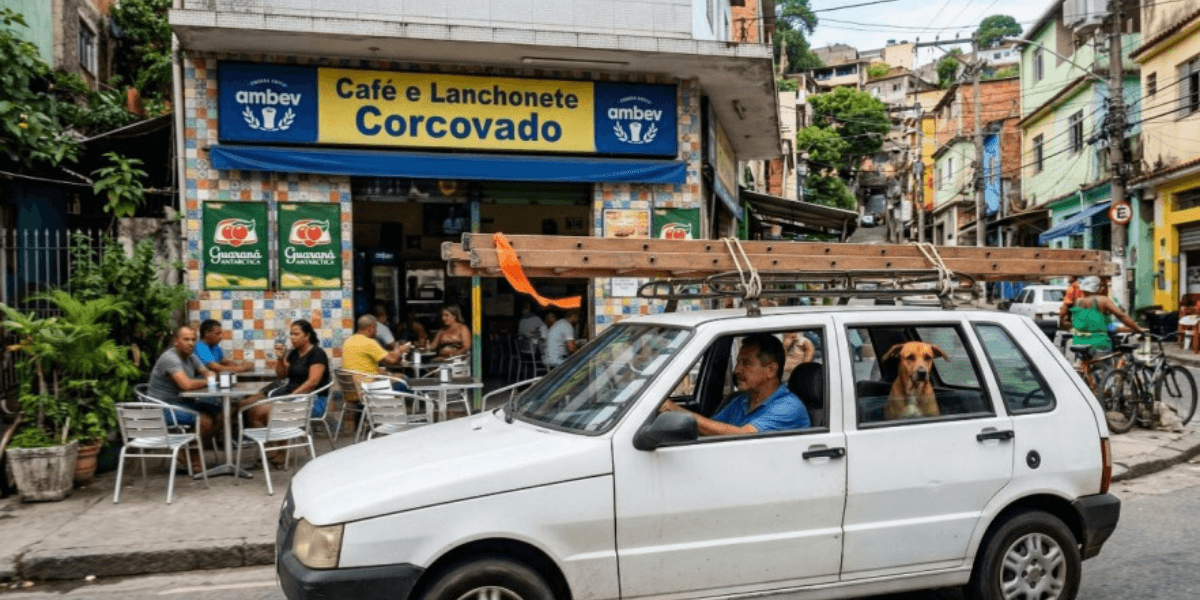 O caso do Uno com escada e o Guaraná Antártica