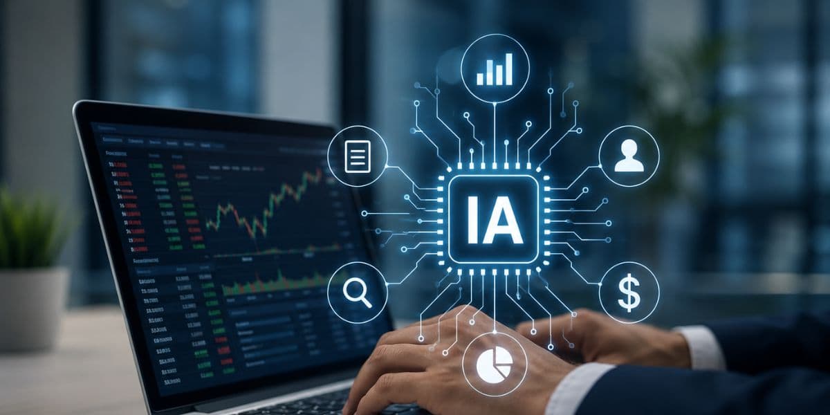 IA ganha espaço no mercado financeiro e influencia decisões de investimento