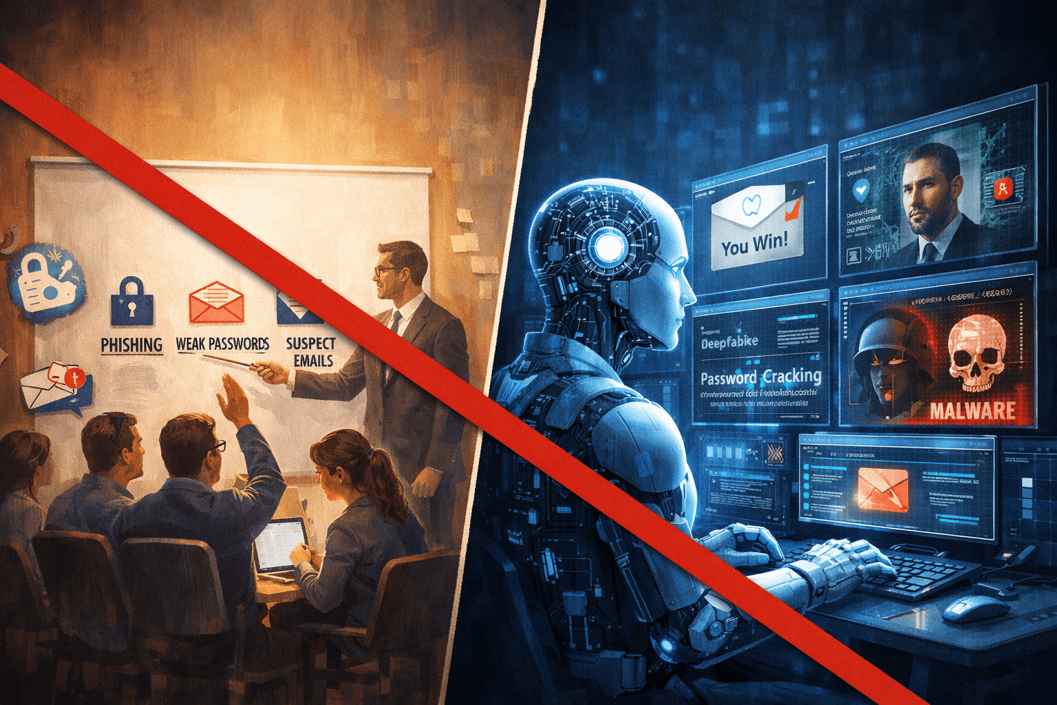 Na era da IA, treinamentos de Conscientização em Segurança NÃO funcionam mais